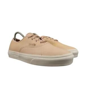 Vans Shoes Womens 7.5 Sneakers Authentic DX Leather Skate Lifestyle Tan Lace Up